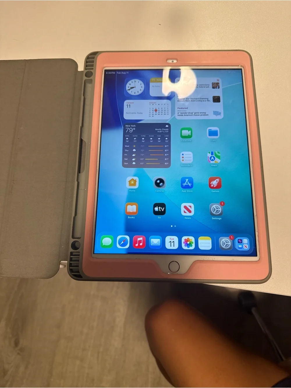 Apple iPad 8th Generation Rose gold Bezel and Silver Back